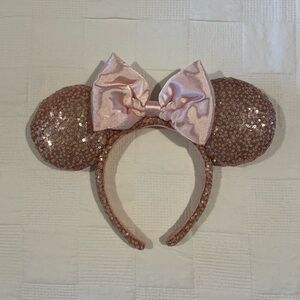 Disney Rose Gold Sequin Ears